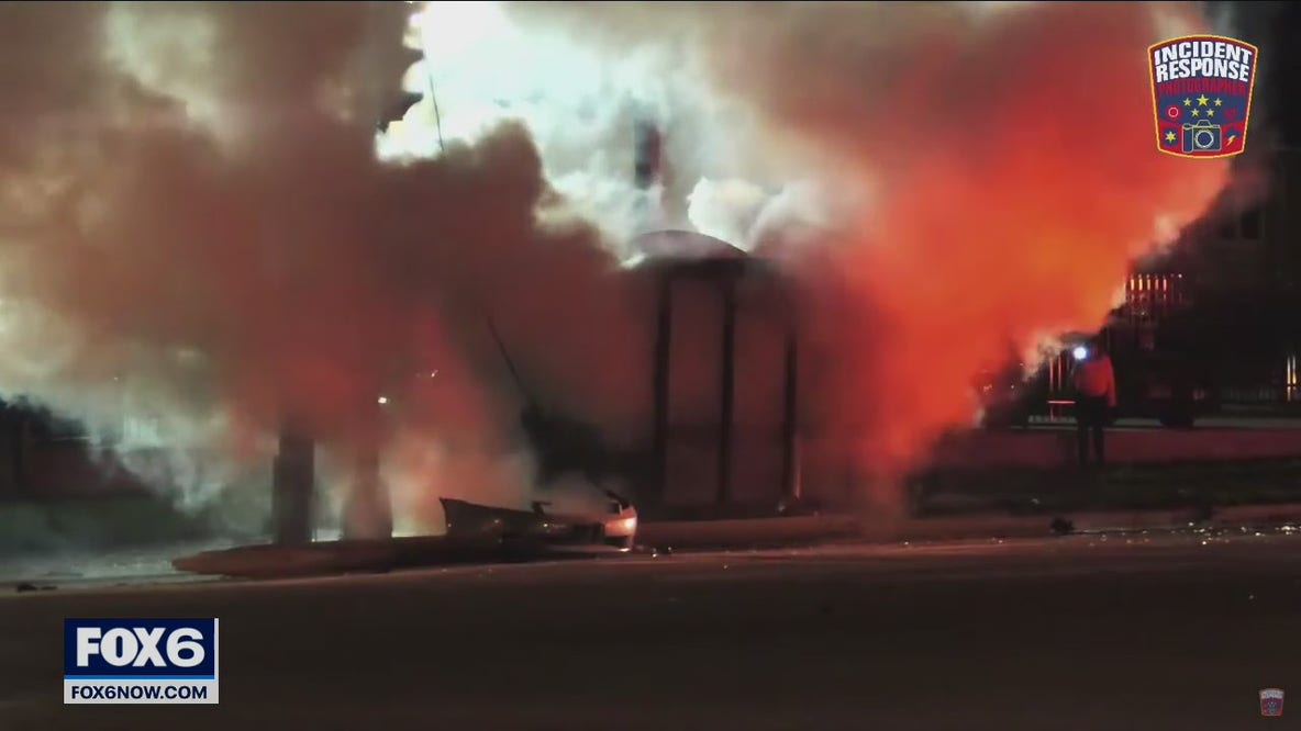 Man charged in fiery, fatal crash
